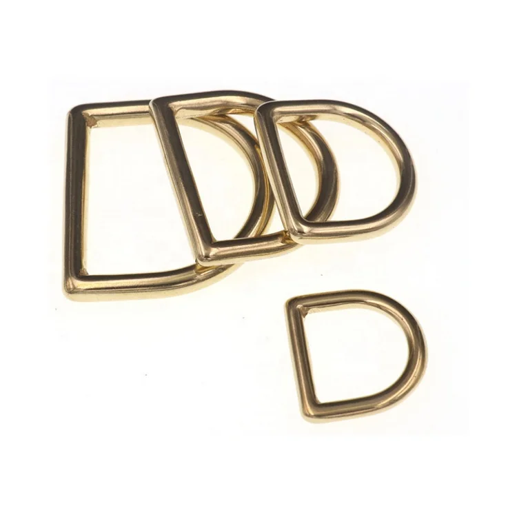 Dog leash hardware keychain bag parts solid brass d rings natural brass d ring 
Dog leash hardware keychain bag parts solid brass d rings natural brass d ring