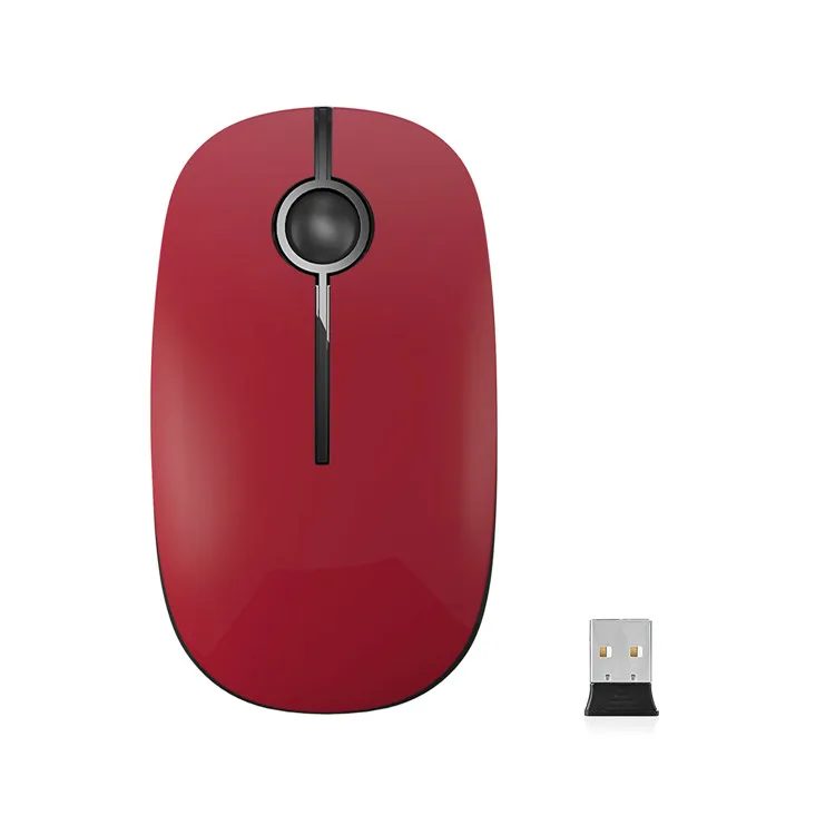 Portable Mini Optical Mouse 2.4G USB Noiseless Mice Black Red Slim PC Laptop Computer Mouse Wireless Mouse
Portable Mini Optical Mouse 2.4G USB Noiseless Mice Black Red Slim PC Laptop Computer Mouse Wireless Mouse