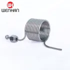 Beer brewing spiral tail sampling valve defoamer