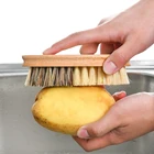 Eco-friendly Natural Sisal Fiber oil Kitchen wooden Washing Dish Brush