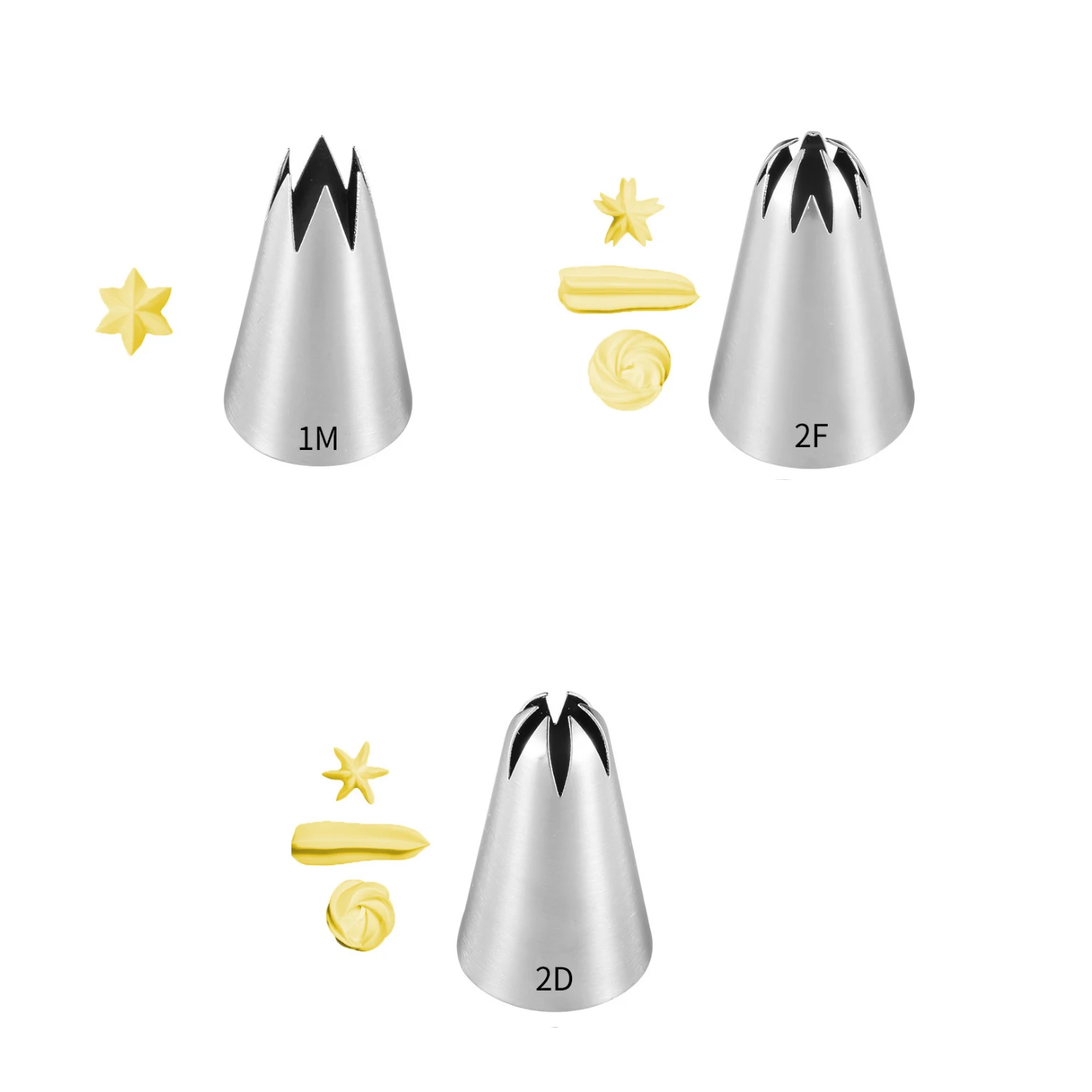 Cake Decoration Cake Decor Tip Accessories Nozzle Set Kitchen Accessories Cooking Tools Nozzle for Cake, Silver
Cake Decoration Cake Decor Tip Accessories Nozzle Set Kitchen Accessories Cooking Tools Nozzle for Cake, Silver