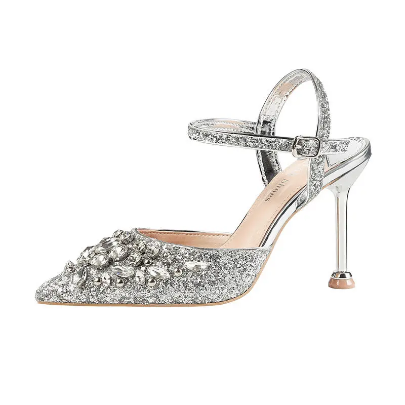 Fashion Golden Silver Glitter Copri Tacco Latin Women Trendy Exotic Dance High Heels
Fashion Golden Silver Glitter Copri Tacco Latin Women Trendy Exotic Dance High Heels