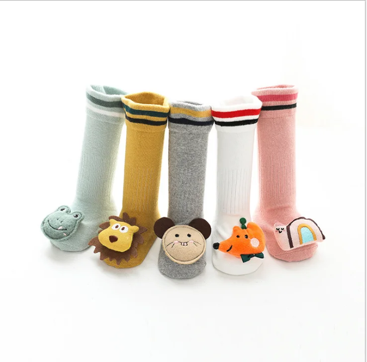 2020 New Cartoon Doll Baby Stockings Non-slip Baby Floor Socks Over-the-knee Socks for Newborns
2020 New Cartoon Doll Baby Stockings Non-slip Baby Floor Socks Over-the-knee Socks for Newborns