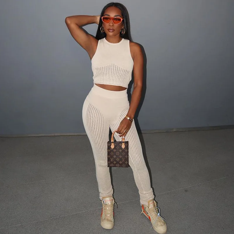 New Women 2-Pieces Set 2022 Sexy Summer Outfits Women Mesh See Through Tights Leggings Sets For Women Two Piece Clothing
New Women 2-Pieces Set 2022 Sexy Summer Outfits Women Mesh See Through Tights Leggings Sets For Women Two Piece Clothing