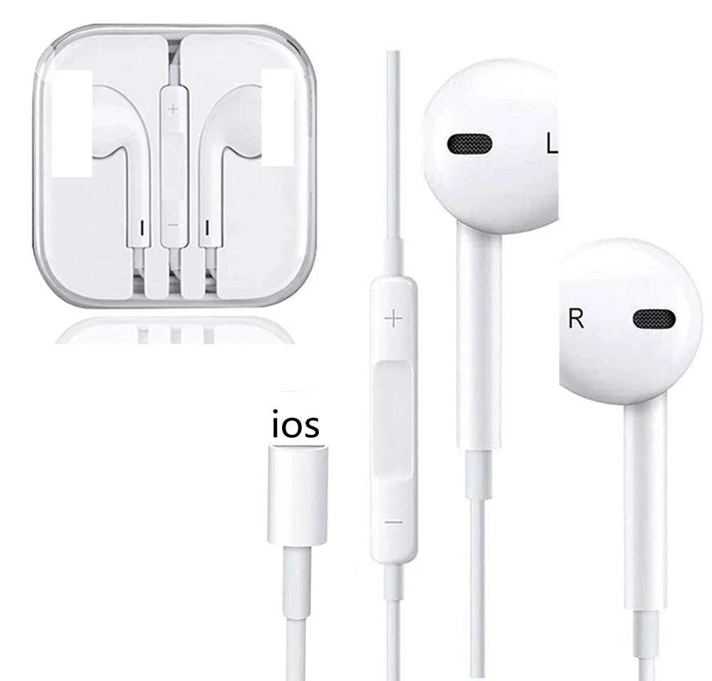 Wholesale Earphone Headphone For Iphone With Mic Earbuds Stereo Headphone Noise Isolating In Ear Wired Earphone For Iphone
Wholesale Earphone Headphone For Iphone With Mic Earbuds Stereo Headphone Noise Isolating In Ear Wired Earphone For Iphone