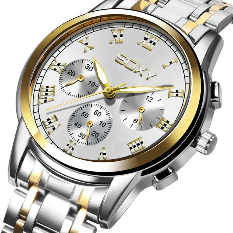 WJ-9695 2020 Current Mature Double Stopwatch Formal Stainless Steel Strap Wrist Sports Luxury Men Watches, 5 colors
WJ-9695 2020 Current Mature Double Stopwatch Formal Stainless Steel Strap Wrist Sports Luxury Men Watches, 5 colors