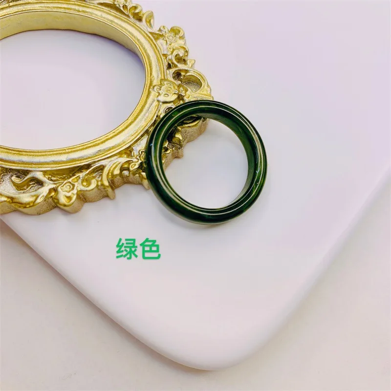 Ding yi 2021 Japan and South Korea port of autumn winter design wind color acrylic resin ring female ins lovely ring couples
Ding yi 2021 Japan and South Korea port of autumn winter design wind color acrylic resin ring female ins lovely ring couples