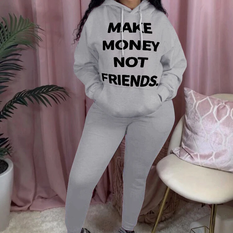 Winter Hooded Sweatsuits Letter Print Long Sleeve Tops And Jogging Pants Suit Womens Hoodie Tracksuit Set -CY, Black,rose red,grey,blue
Winter Hooded Sweatsuits Letter Print Long Sleeve Tops And Jogging Pants Suit Womens Hoodie Tracksuit Set -CY, Black,rose red,grey,blue