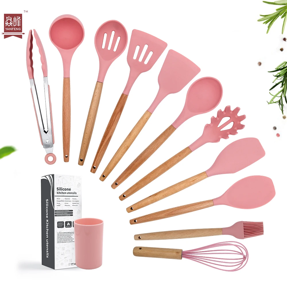 New Arrival Kitchen Utensils Multi Function 11 pieces Silicone Kitchen Utensil Set, Grey/black/brown/red/green/pink
New Arrival Kitchen Utensils Multi Function 11 pieces Silicone Kitchen Utensil Set, Grey/black/brown/red/green/pink
