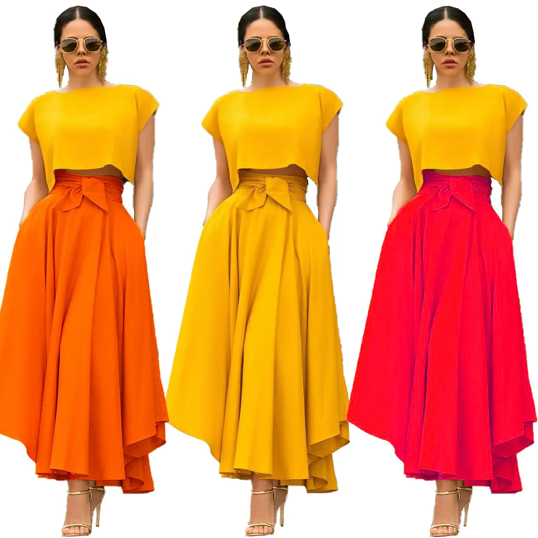 F10199A Aliexpress New Style Pure Color Casual Maxi Skirts For Women, Red / orange / yellow
F10199A Aliexpress New Style Pure Color Casual Maxi Skirts For Women, Red / orange / yellow