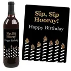 Custom printing wine labels Self adhesive sticker for red wine bottle Embossed printed labels