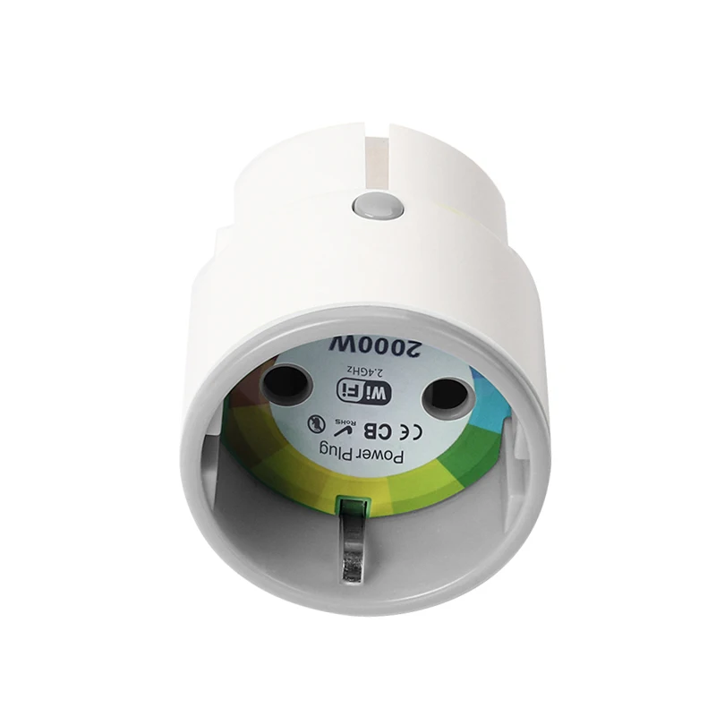 ANIMUSS WiFi EU Smart Plug Smart Wireless EU Plug WiFi Series NAS-WR01W Remote Control Appliance Power ON/OFF Via App - ANKUX.COM