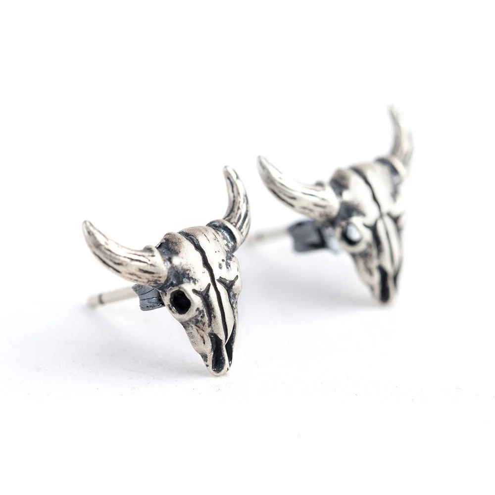 Sterling Silver 925 Vintage Earrings For Men And Women Skull Gothic Stud Earrings Hiphop Rock Jewelry
Sterling Silver 925 Vintage Earrings For Men And Women Skull Gothic Stud Earrings Hiphop Rock Jewelry