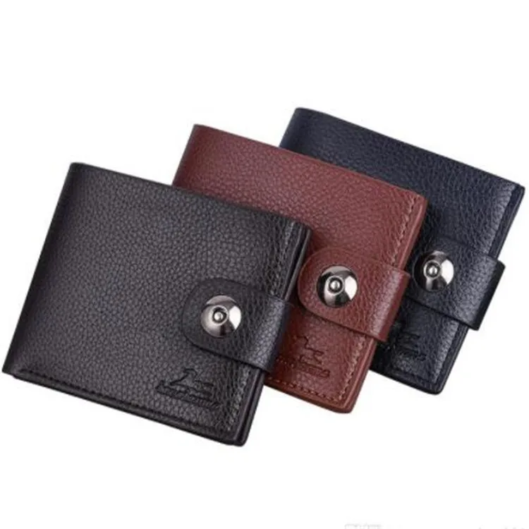 Vintage Leather Hasp Small Wallet Coin Pocket Purse Card Holder Wallets for Men
Vintage Leather Hasp Small Wallet Coin Pocket Purse Card Holder Wallets for Men