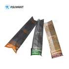 Opp Square Bottom Transparent Food Grade OPP Smell Proof Packaging Bags with Logo