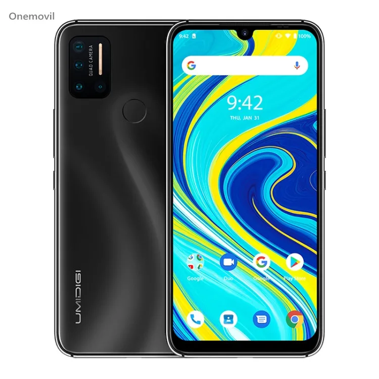 Wholesale UMIDIGI A7 Pro 4GB+128GB 6.3 inch Android 10 4150mAh Battery Quad Back Cameras Dual SIM Mobile Phones
Wholesale UMIDIGI A7 Pro 4GB+128GB 6.3 inch Android 10 4150mAh Battery Quad Back Cameras Dual SIM Mobile Phones