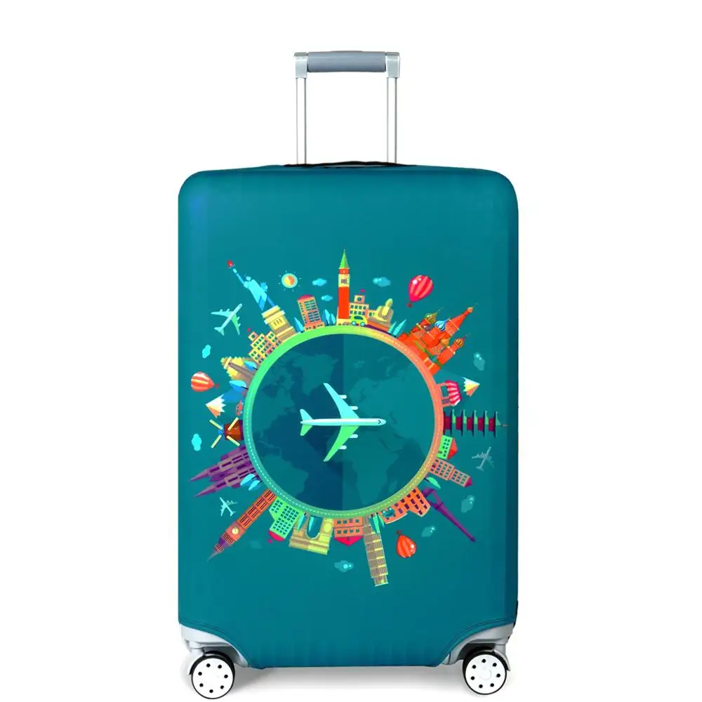 29-32inch Luxurious Upgrade Thicken Suitcase Protector Travel Spandex Luggage Cover, Blue, purple
29-32inch Luxurious Upgrade Thicken Suitcase Protector Travel Spandex Luggage Cover, Blue, purple