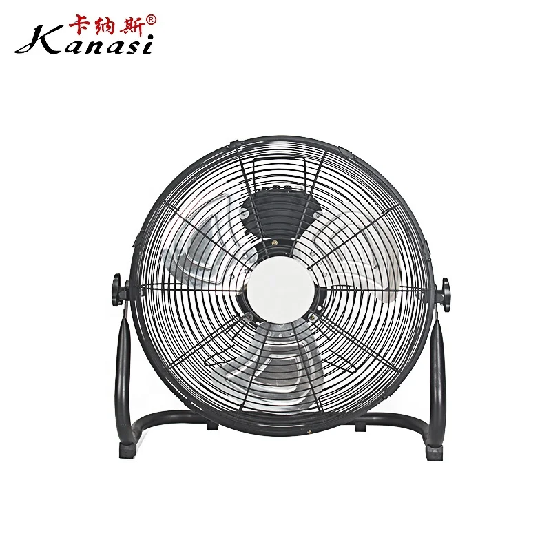 High Velocity 10 Inch Factory Price Modern Design Portable Powerful Metal Free Standing Industrial Floor Fan supplier