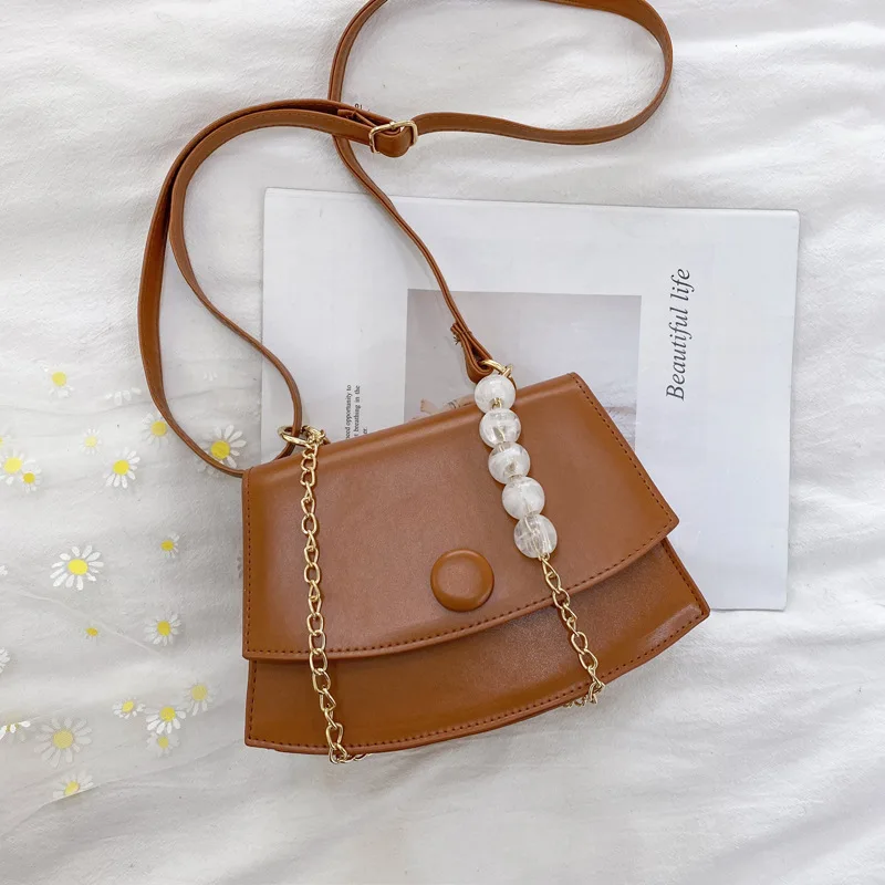 Luxury Design Solid Color Purse Chains Ladies Crossbody Bags Leather Trendy Women Purses Handbags, Customizable
Luxury Design Solid Color Purse Chains Ladies Crossbody Bags Leather Trendy Women Purses Handbags, Customizable