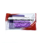 5pcs disposable nail manicure pedicure set kit with toe separator 200kits per carton