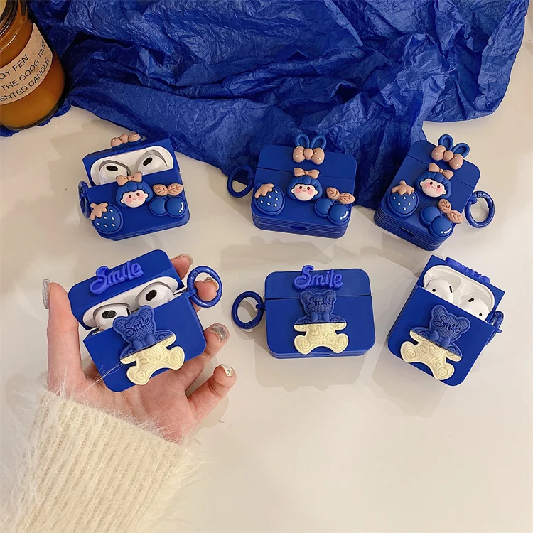 Luxury Fashion Custom Designer Cute DIY Bear Girl Leather Case For Airpods Pro 1 2 3 for Airpods 3 Pro
Luxury Fashion Custom Designer Cute DIY Bear Girl Leather Case For Airpods Pro 1 2 3 for Airpods 3 Pro