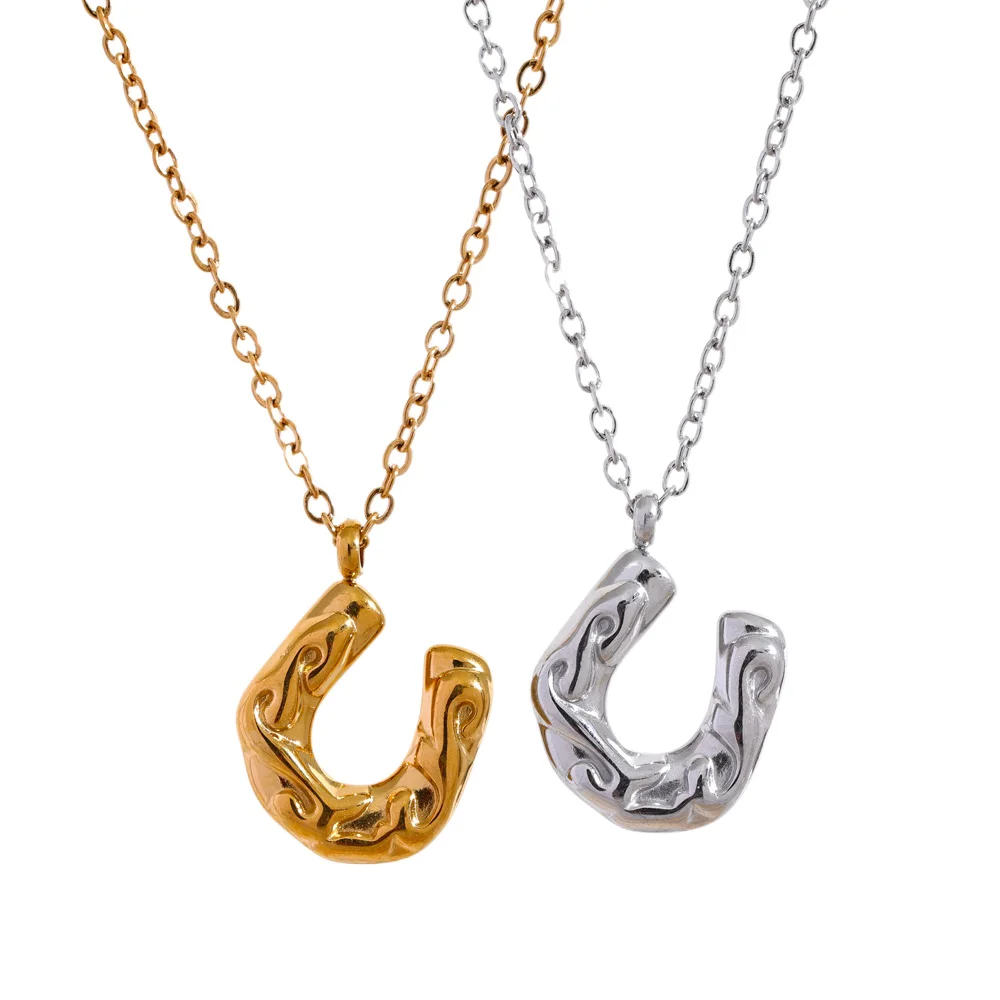 JINYOU 954 U Shape Horseshoe Geometric Cast Pendant Fashion Simple Necklace Unisex Jewelry for Men Women Charm PVD Waterproof
JINYOU 954 U Shape Horseshoe Geometric Cast Pendant Fashion Simple Necklace Unisex Jewelry for Men Women Charm PVD Waterproof