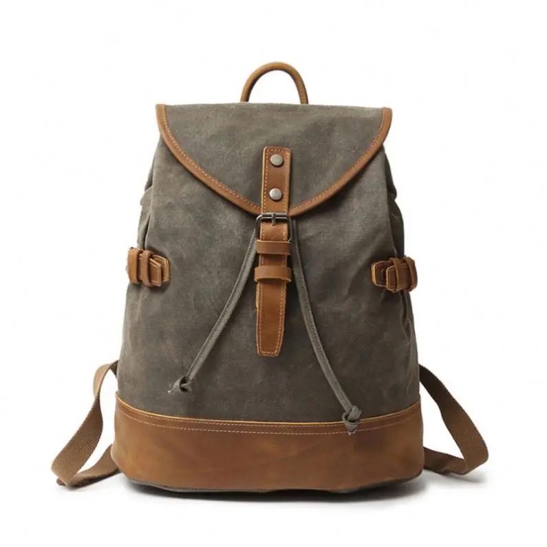 Fashion Style Canvas Backpack Genuine Leather Canvas Backpack For Travel, Customized color
Fashion Style Canvas Backpack Genuine Leather Canvas Backpack For Travel, Customized color