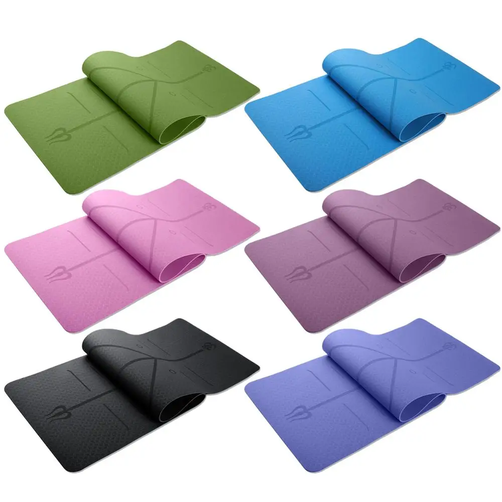 Non-slip TPE Yoga Mats Tasteless Pilates Gym Exercise Sport Living Room Pads for Fitness Body Building with Position LIne
Non-slip TPE Yoga Mats Tasteless Pilates Gym Exercise Sport Living Room Pads for Fitness Body Building with Position LIne