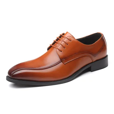 New Classic British Mens Dress Shoes Flat Formal Shoes Office Business Shoes Men, Brown/black/red/blue
New Classic British Mens Dress Shoes Flat Formal Shoes Office Business Shoes Men, Brown/black/red/blue