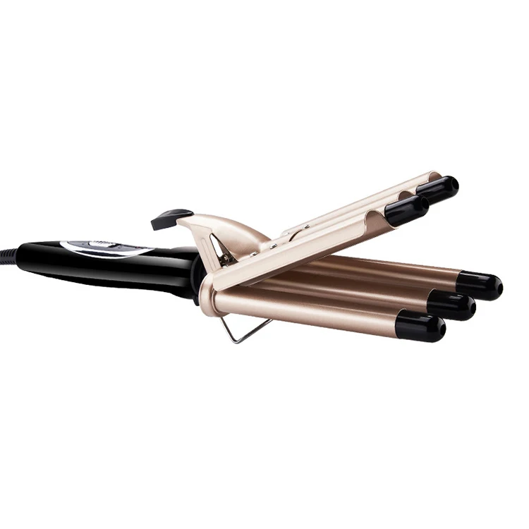 2021 Ceramic Curling Iron Size 22mm The Easiest Mermaid Hair Waves Hair Curler Five Barrel Of The Golden Hair Crimper, Gold
2021 Ceramic Curling Iron Size 22mm The Easiest Mermaid Hair Waves Hair Curler Five Barrel Of The Golden Hair Crimper, Gold