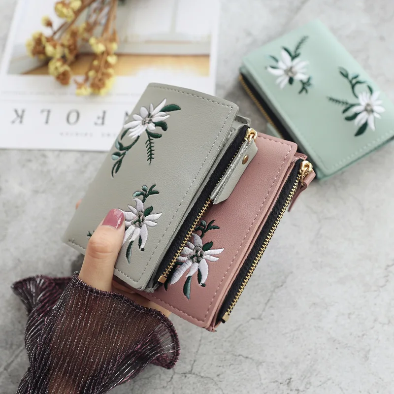New Women's Wallets Print Flower Short For Woman Zipper Mini Coin Purse Ladies Small Wallet Female Leather Card Holder
New Women's Wallets Print Flower Short For Woman Zipper Mini Coin Purse Ladies Small Wallet Female Leather Card Holder