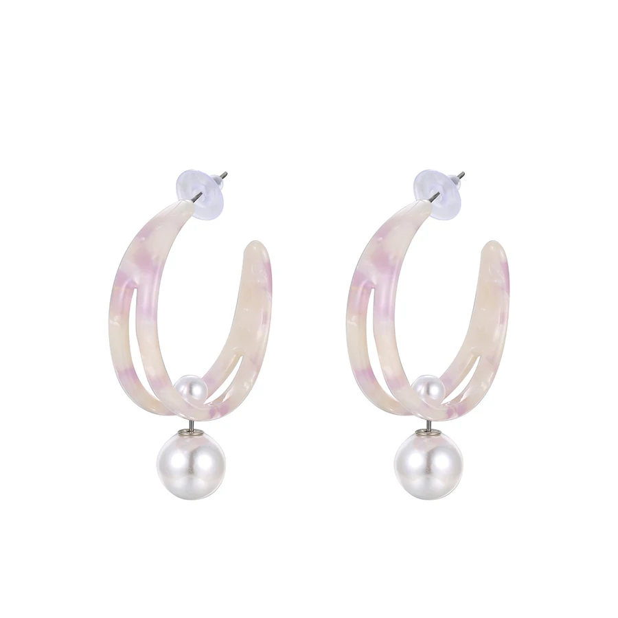 E-734 xuping New Korean style acrylic ladies earrings with pearls
E-734 xuping New Korean style acrylic ladies earrings with pearls