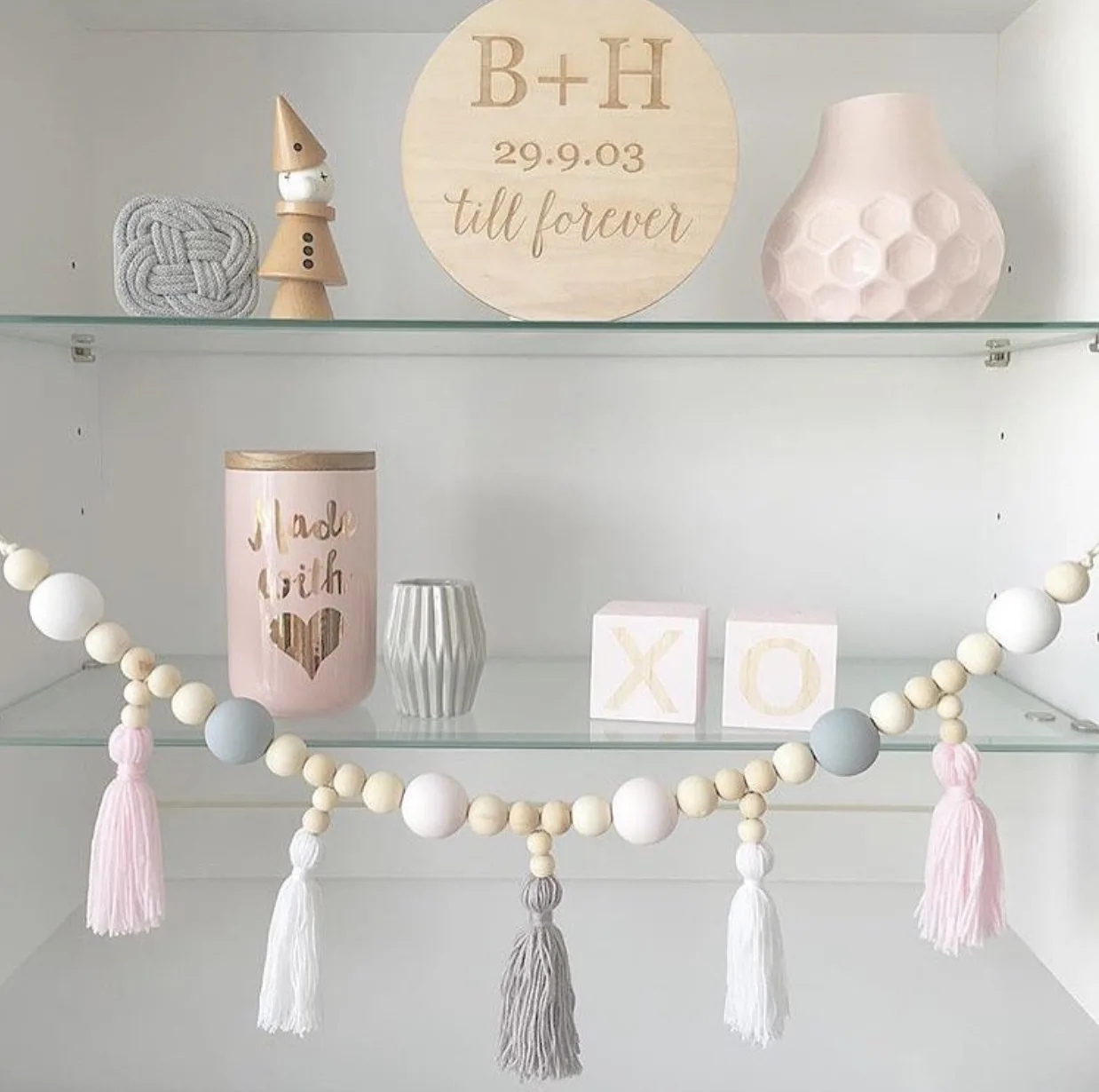 Room Background Decor Wood Beads Tassels Garland Farmhouse Rustic Wall Hanging, Colorful
Room Background Decor Wood Beads Tassels Garland Farmhouse Rustic Wall Hanging, Colorful