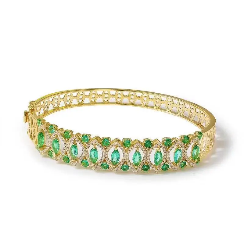 Fashion Fine Woman Girl Party Birthday Wedding Gift Shiny Zircon Gold Bracelet Bangle, Customized color
Fashion Fine Woman Girl Party Birthday Wedding Gift Shiny Zircon Gold Bracelet Bangle, Customized color