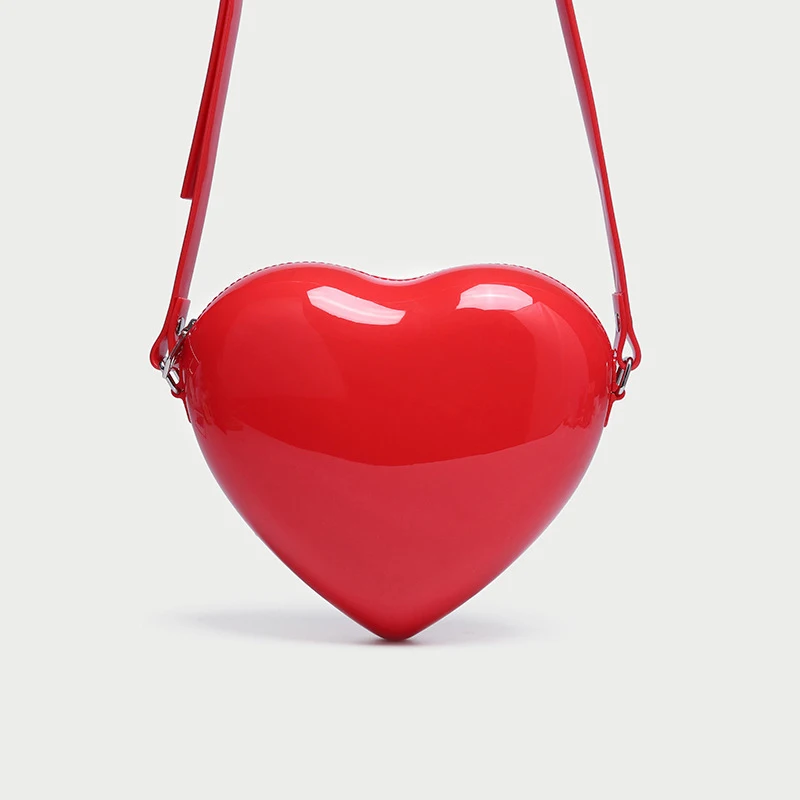 2021 Shenglu heart shaped jelly purse cross body bags summer pvc beach handbags jelly shoulder bags
2021 Shenglu heart shaped jelly purse cross body bags summer pvc beach handbags jelly shoulder bags
