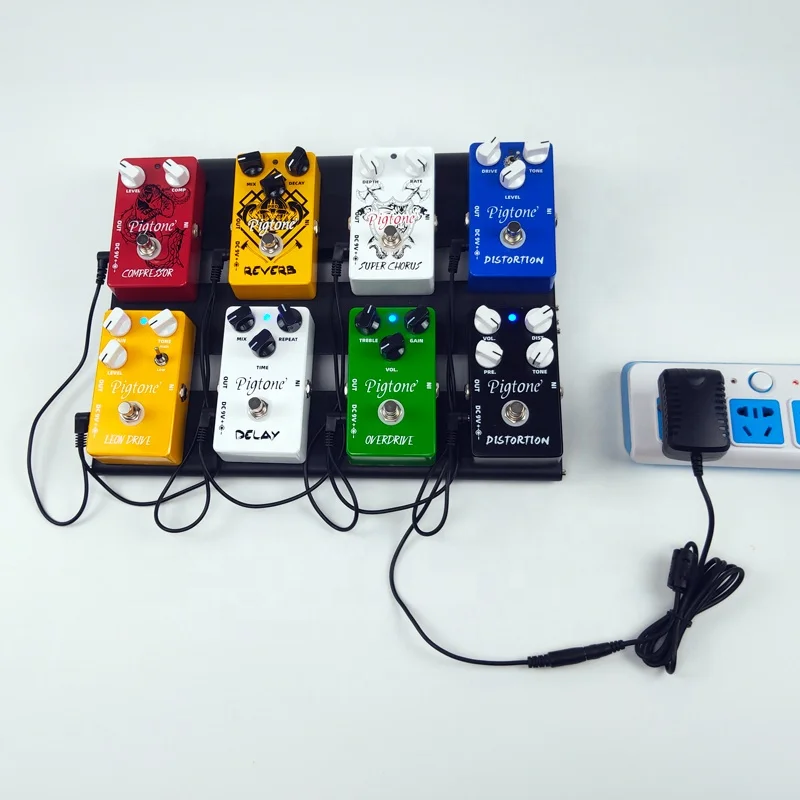8 Way Daisy Chain Cables Guitar Effect Pedal Power Supply Adapter 9V DC 1A AU JP US EU UK plug
8 Way Daisy Chain Cables Guitar Effect Pedal Power Supply Adapter 9V DC 1A AU JP US EU UK plug