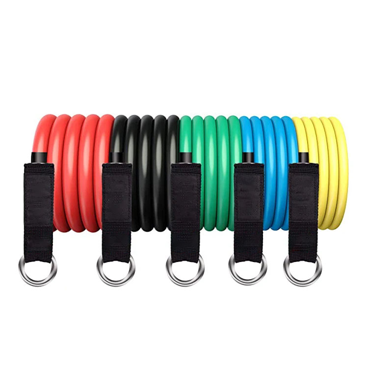 Work Training Pull Up Bands 11pcs Elastic Exercise Fitness Bungee Bands Set, Yellow, green, red, blue and black
Work Training Pull Up Bands 11pcs Elastic Exercise Fitness Bungee Bands Set, Yellow, green, red, blue and black