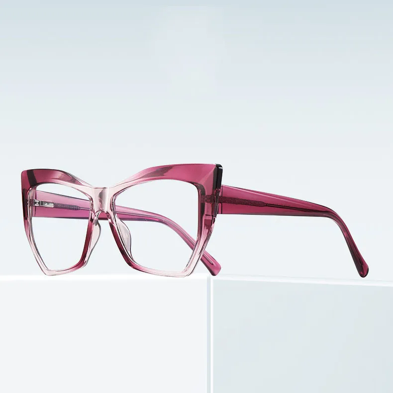 2023 New Tr90 Gradient Color Thick Glasses Frame Cat Eye Optical Fashion Women'S Anti-Blue Light Eye Glasses
2023 New Tr90 Gradient Color Thick Glasses Frame Cat Eye Optical Fashion Women'S Anti-Blue Light Eye Glasses