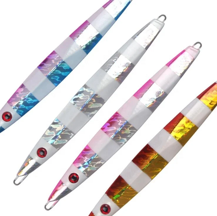 Luminous Jigging 100g 15.2cm Slow Jigging Sea Artificial Bait Luya Fishing Lure, As picture
Luminous Jigging 100g 15.2cm Slow Jigging Sea Artificial Bait Luya Fishing Lure, As picture