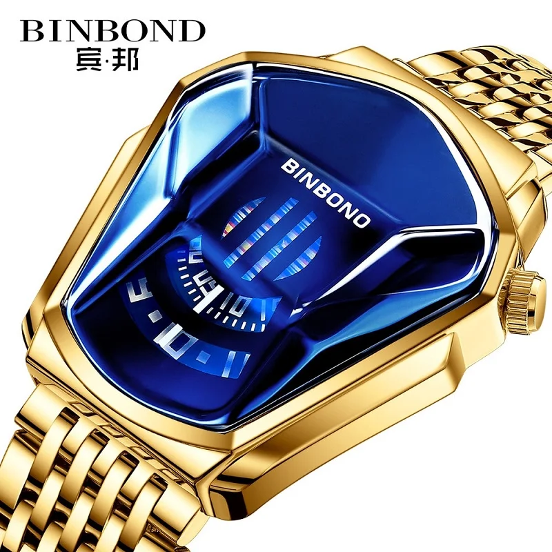 Irregular shape watch case sports outdoor watch metal locomotive trendy male technology watch student
Irregular shape watch case sports outdoor watch metal locomotive trendy male technology watch student