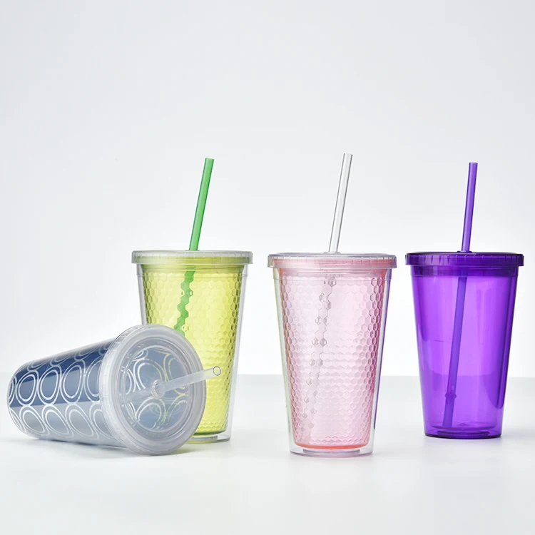 Hot sale double walled plastic tumbler clear mug plastic mug with straw, Transparent clear,blue,red,orange,green
Hot sale double walled plastic tumbler clear mug plastic mug with straw, Transparent clear,blue,red,orange,green