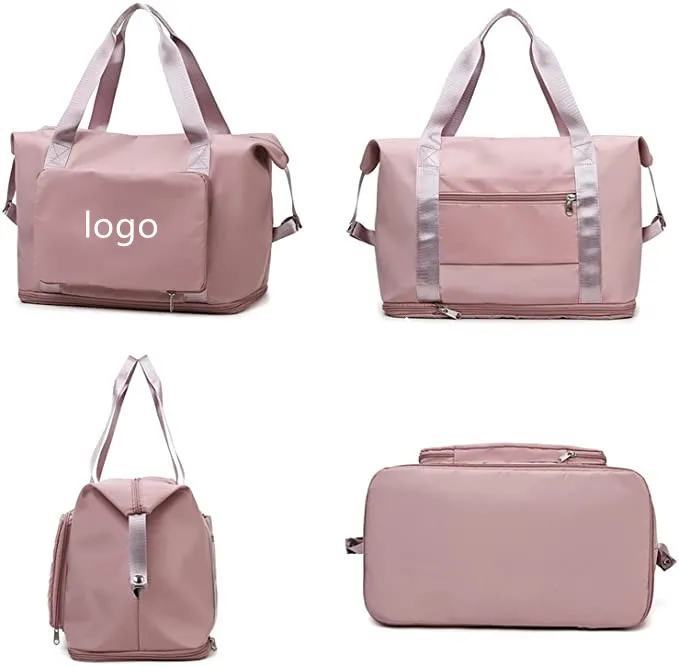 Waterproof Weekend Bag Women Extensible Airplanes Travel Duffel Overnight Bags Small Personal Item Travel Tote Bags, Pink
Waterproof Weekend Bag Women Extensible Airplanes Travel Duffel Overnight Bags Small Personal Item Travel Tote Bags, Pink