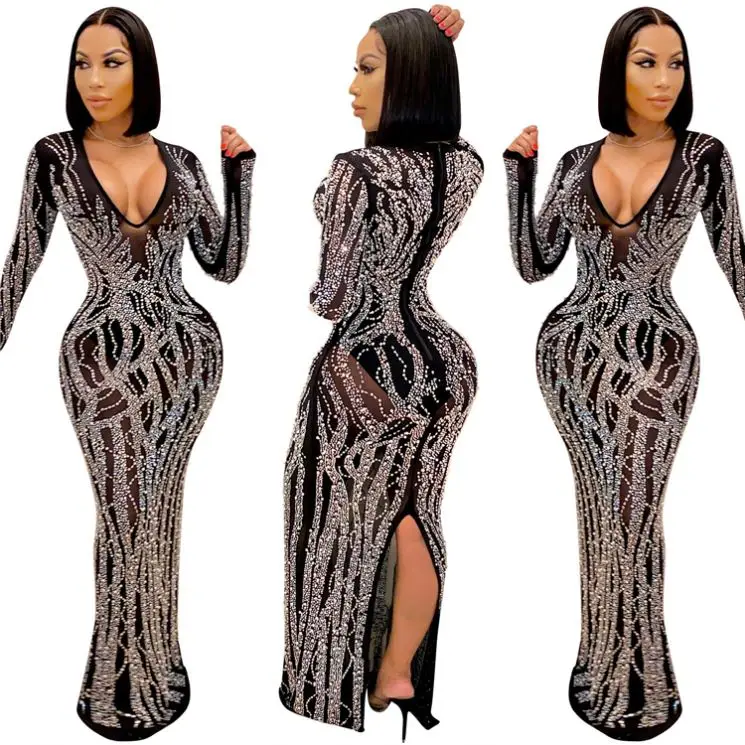 Women Clothes 2021 Winter Long Sleeve Sequin Long Version Woman Club Dress Sexy Dresses Women Lady Elegant
Women Clothes 2021 Winter Long Sleeve Sequin Long Version Woman Club Dress Sexy Dresses Women Lady Elegant