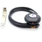 Custom Icafe Desktop PC Case Computer Reset HDD Button Switch with 2 USB Port Audio Female Cable