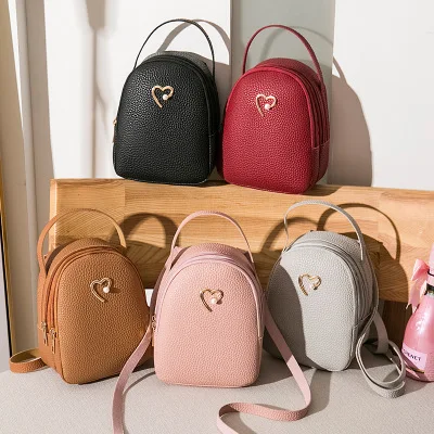 FLB041 2020 small good quality pu leather heart decor backpack women kids backpacks, Red, black, pink, gray, brown
FLB041 2020 small good quality pu leather heart decor backpack women kids backpacks, Red, black, pink, gray, brown
