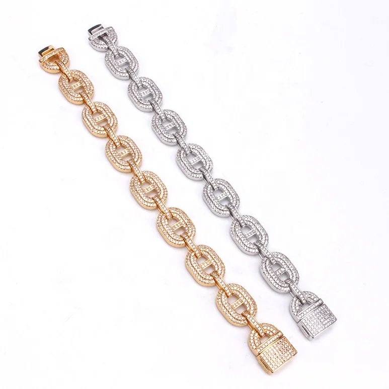 Fashion Rapper Hip Hop Jewelry full stone Miami Cuban Chain Charm Iced Out bracelet gold plated Zircon Jewelry Sets TQL0574
Fashion Rapper Hip Hop Jewelry full stone Miami Cuban Chain Charm Iced Out bracelet gold plated Zircon Jewelry Sets TQL0574