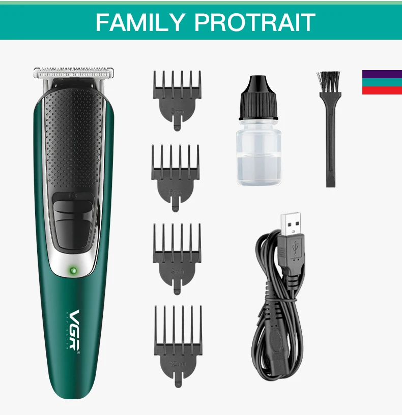 VGR V-176 Professional Hair Trimmer for Men