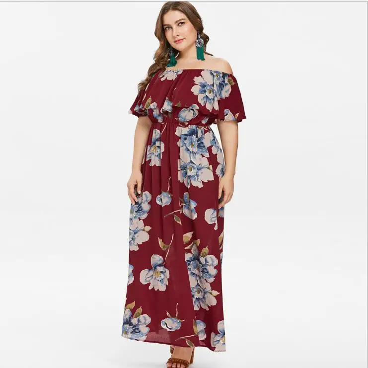 Instock Fashion Casual Plus Size Dresses Maxi Floral Dress Summer Plus Size Dress Maxi
Instock Fashion Casual Plus Size Dresses Maxi Floral Dress Summer Plus Size Dress Maxi