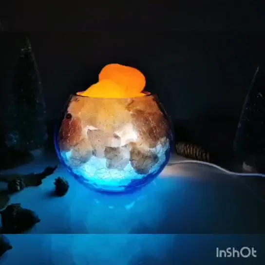 himalayan salt lamp authentic blue pink salt lamp