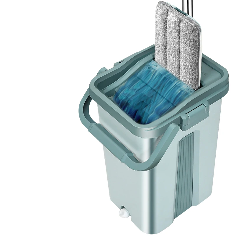 2020 New Microfiber Wet And Dry 360 Wash Flat Mop Bucket For Floor Cleaning Magic Mop With Bucket, Green
2020 New Microfiber Wet And Dry 360 Wash Flat Mop Bucket For Floor Cleaning Magic Mop With Bucket, Green